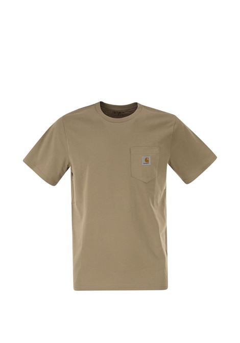 pocket t-shirt men beige CARHARTT WIP | I0304343IR.XX